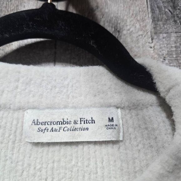 Abercrombie & Fitch Cream Oversized Soft Collection Tunic Sweater - Picture 3 of 4